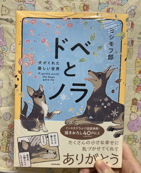 やっと本屋さんで見つけた☺️
ドベとノラ〜( ˆ꒳ˆ )描きおろし嬉しいー! 