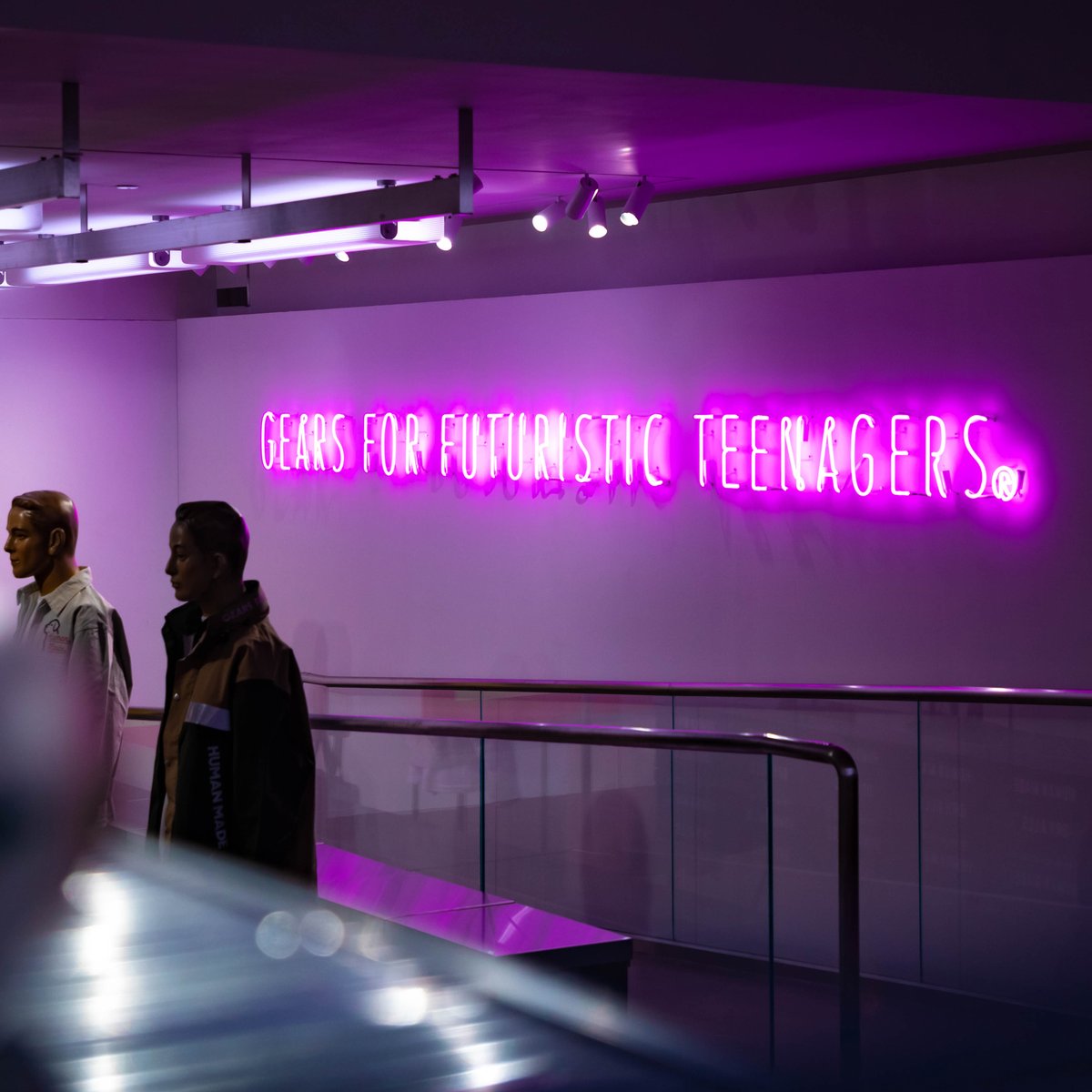 hypebeastcorp's tweet photo. In partnership with HBX, Human Made's first-ever pop-up in Asia landed in BELOWGROUND, Landmark, Hong Kong. The pop-up runs from now until end of October. https://t.co/nNLBAPRHmo