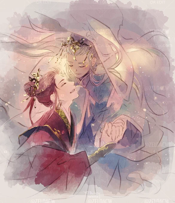sword spirit SuiBian &amp; BiChen wedding ⚔ 