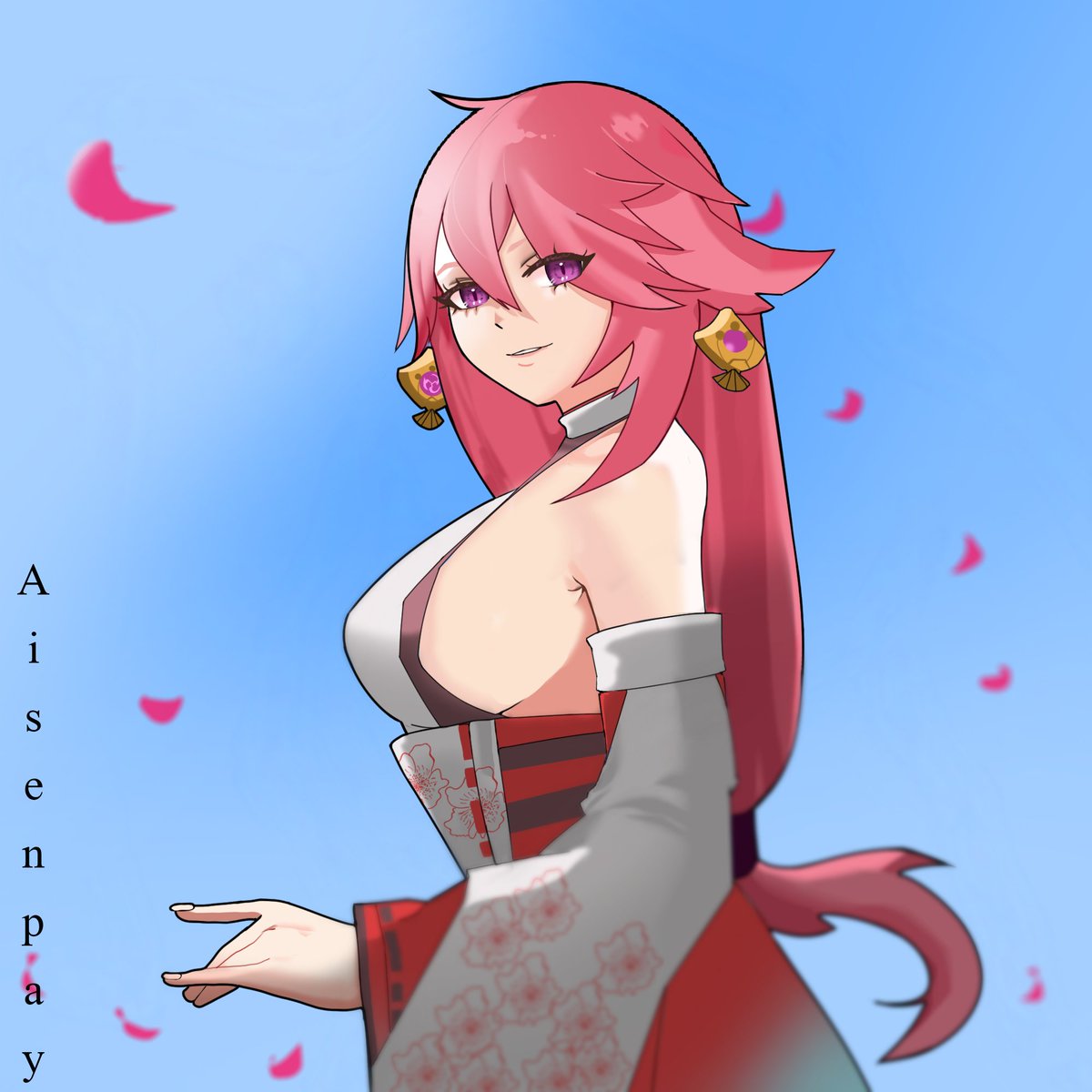 Jeffreh6969's tweet photo. Yae Miko

#FANART #yaemiko #GenshinImpact #genshinimpactfanart https://t.co/NbuoVLqvc3