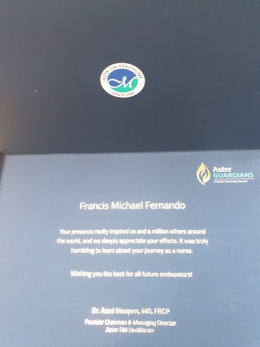 fernandof1974's tweet photo. Thank you so much for these lovely gifts @AsterGuardians @ASTERHealthcare You truly have gone above and beyond to celebrate us 10 finalists๐๐๐Will be forever grateful๐๐๐ #teamnurses #teamasterguardians https://t.co/VOOSQ01dDs