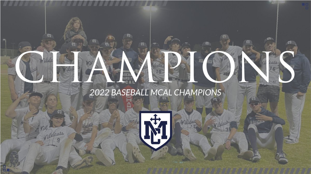 MCAthletics's tweet image. #MCAL #MarinBaseball Champions!
#MCAthletics #GoWildcats