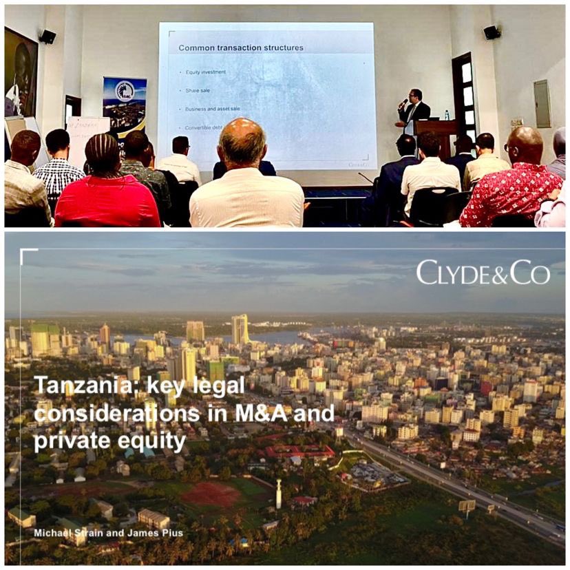 Excellent presentation yesterday on M&amp;A by Clyde &amp; Co. thank you so much to Michael Strain and James Pius for the learnings.