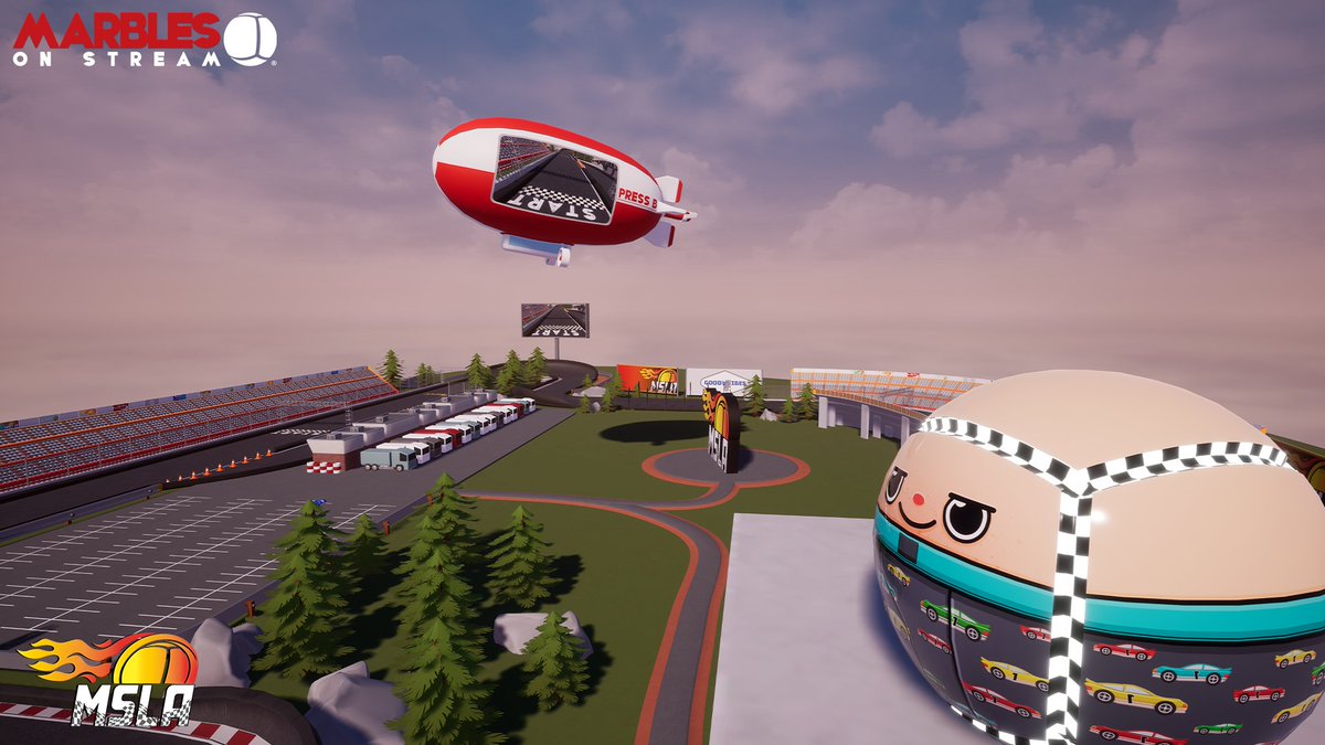 MSLARacing's tweet photo. I wonder what the race will look like from up here?!? Tune in today May 14th at 3pm ET for The Zoetrope 142 Presented by ScrufBMX!
#MSLA #MarblesOnStream #Zoetrope #Season6 https://t.co/fZAQdoEgh7