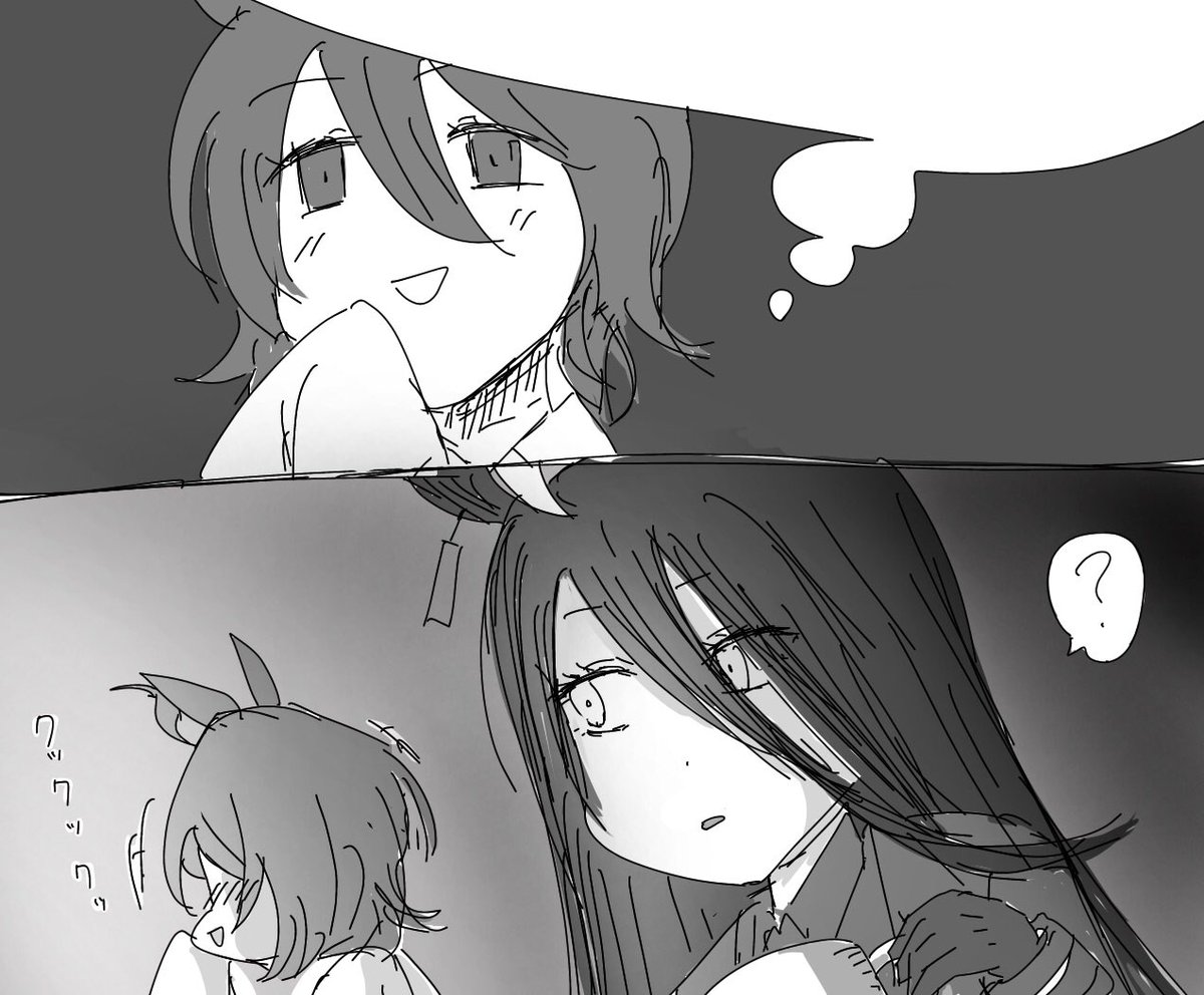 リクエストのウ〇娘マンガ納品しました。
対戦ありがとうございました☺️ 