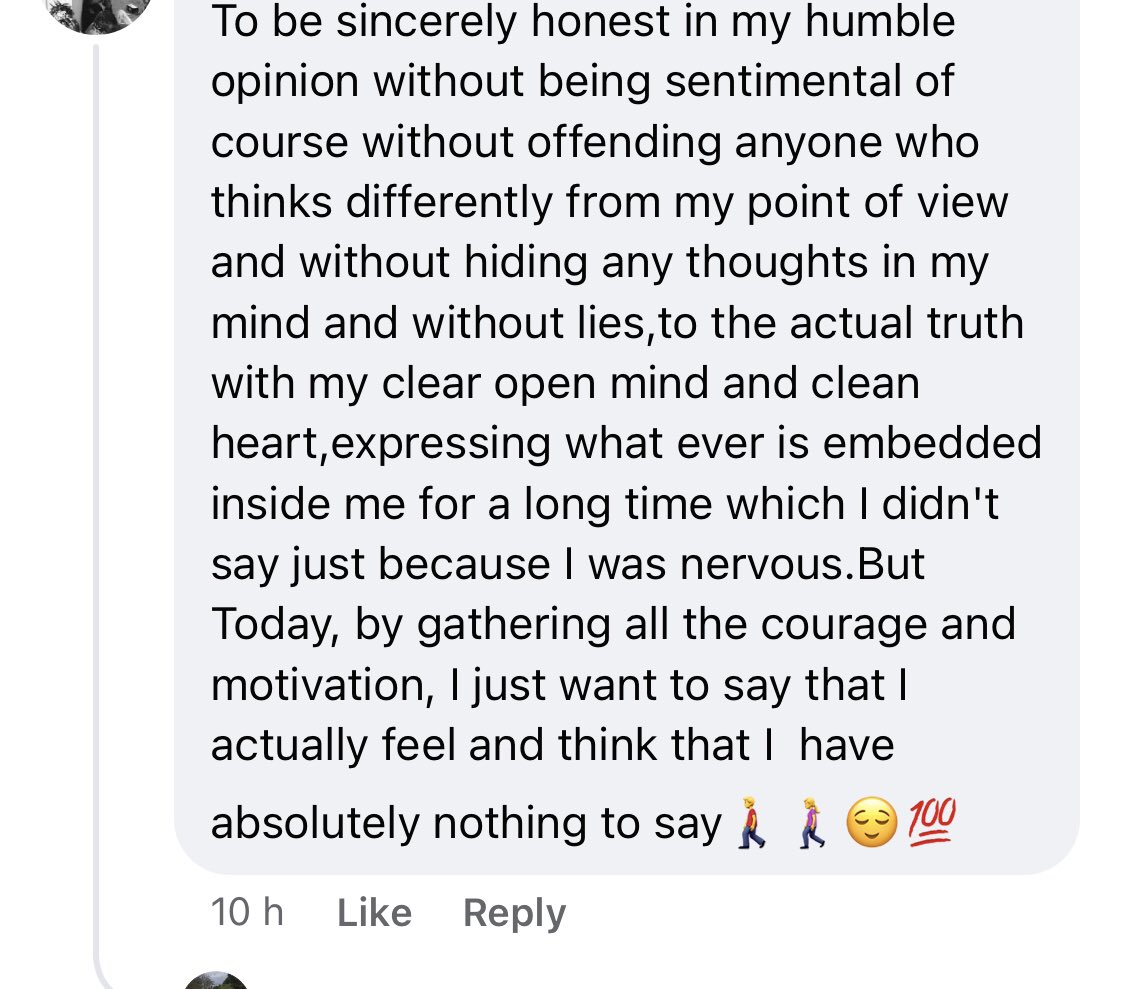 DaOnefk's tweet image. Most #facebook comment 😬🤗😂😂