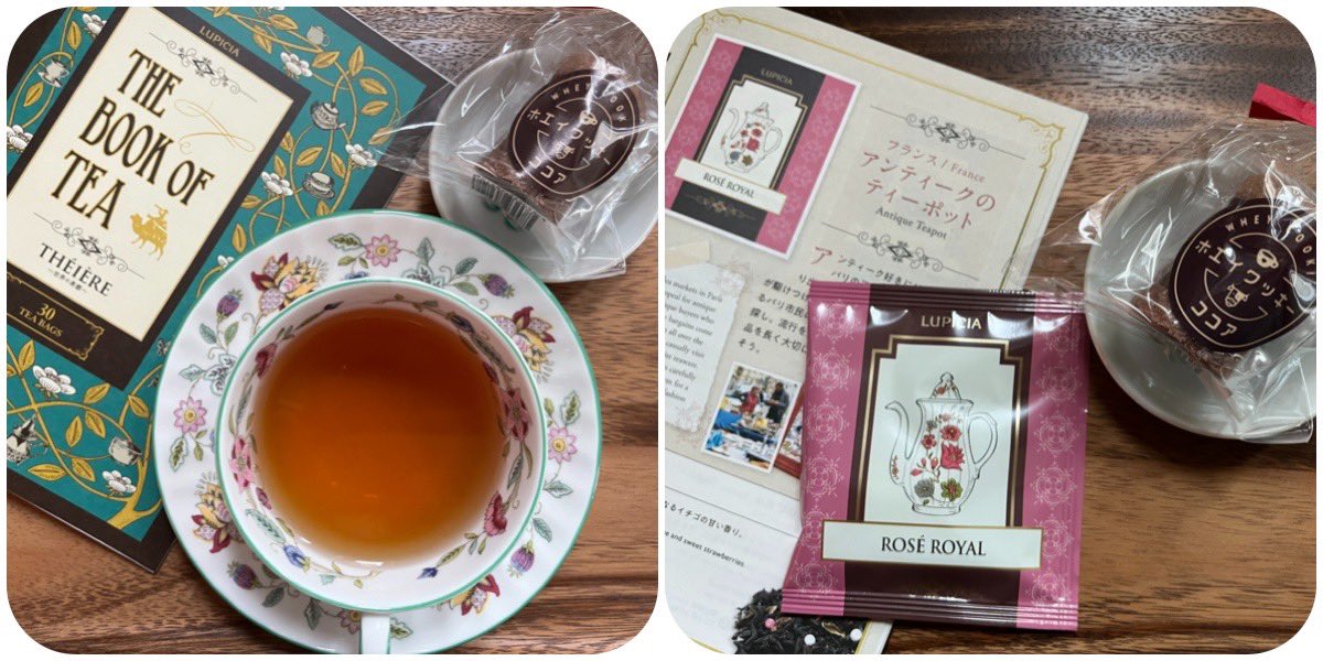 peakchan_'s tweet photo. #ルピシア
#roseroyal
#ホエイクッキー
いちご🍓の甘〜い香りが広がって至福のリラックスタイム☕️
こういうのは1人時間にいただかないと💕楽しくワイワイもいいけど
1人でゆったりが何よりご褒美✨✨ https://t.co/EWyRAYCT5w