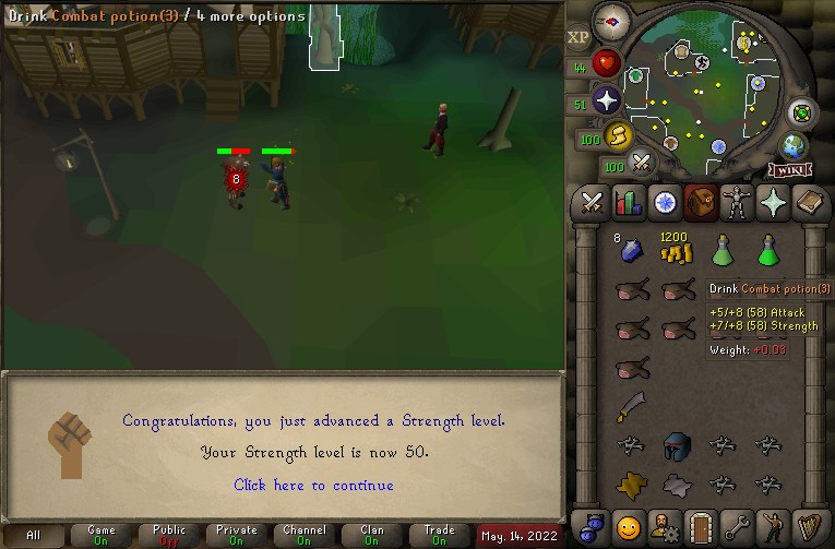 Lvl2Ghost's tweet photo. 50 Strength #osrs #oldschoolrunescape https://t.co/tfdyWhc7ti