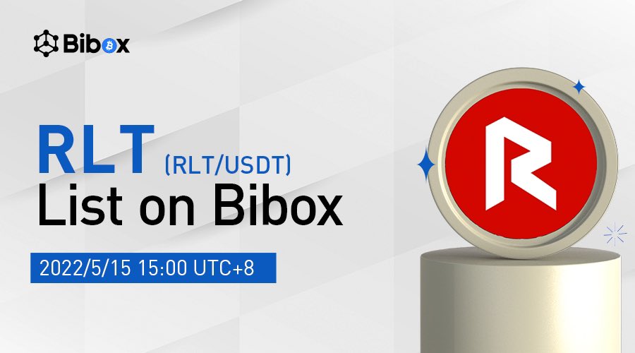 Bibox is thrilled to announce the listing of Relife Token（RLT）under the trading pair RLT /USDT <a href="/Metaverse_2021/">Relife</a>
Deposit: 5/14/2022 14:00 (UTC+8)
Trading: 5/15/2022 15:00 (UTC+8)
Withdrawal: 5/15/2022 15:00 (UTC+8)
Details：support.bibox.jp/hc/en-us/artic…