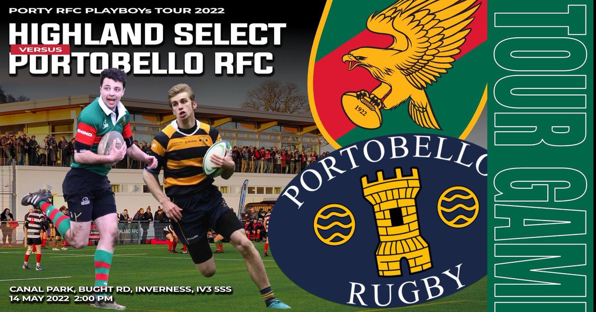 Portobello RFC tweet media