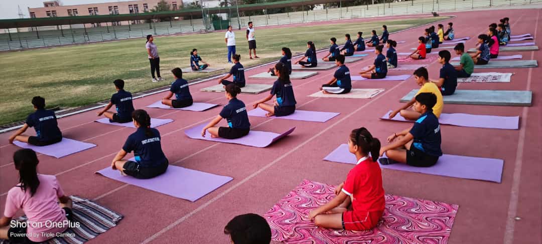 SAI_Chandigarh's tweet photo. Celebrating First Day Yoga in STC Badal (Pb) on 14th May, 2022
#NewIndiaFitIndia #FitIndiaMovement #IDY2022 https://t.co/ndUUO8M394