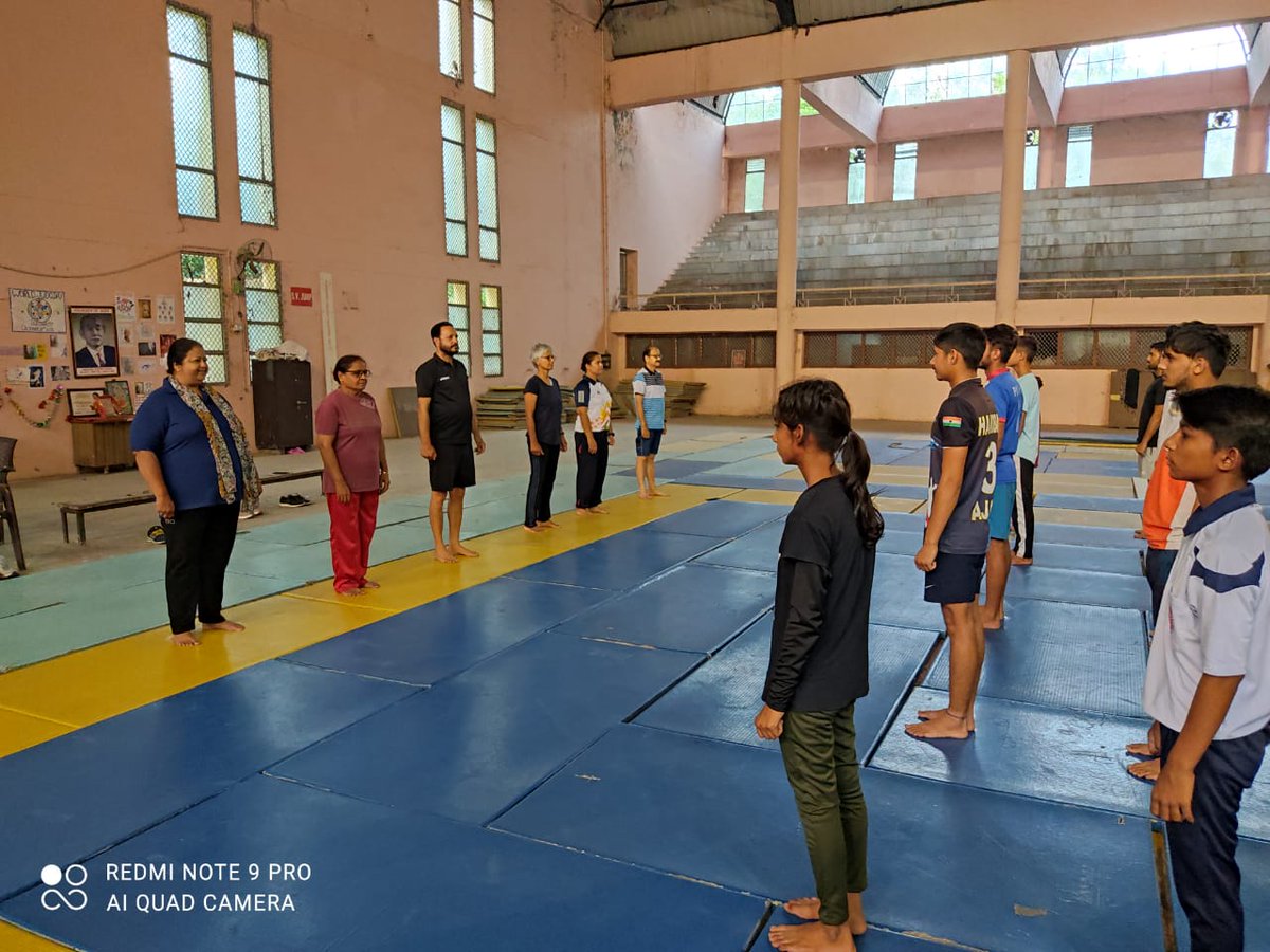 SAI_Chandigarh's tweet photo. Celebrating First Day Yoga in STC Ludhiana (Pb) on 14th May, 2022
#NewIndiaFitIndia #FitIndiaMovement #IDY2022 https://t.co/JKpxcIHxIw