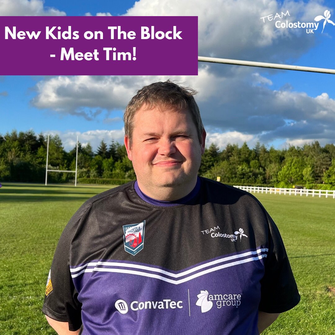 TeamColostomyUK's tweet photo. ‘I’m looking forward to helping break down the perceived barriers that may stop people with a #urostomy participating in sport’. Ten months after having surgery due to #bladdercancer @timcree makes his debut for us in #batley next Sunday! Here’s his story https://t.co/ipJoxgBJ78 https://t.co/z4VAVFm2xA
