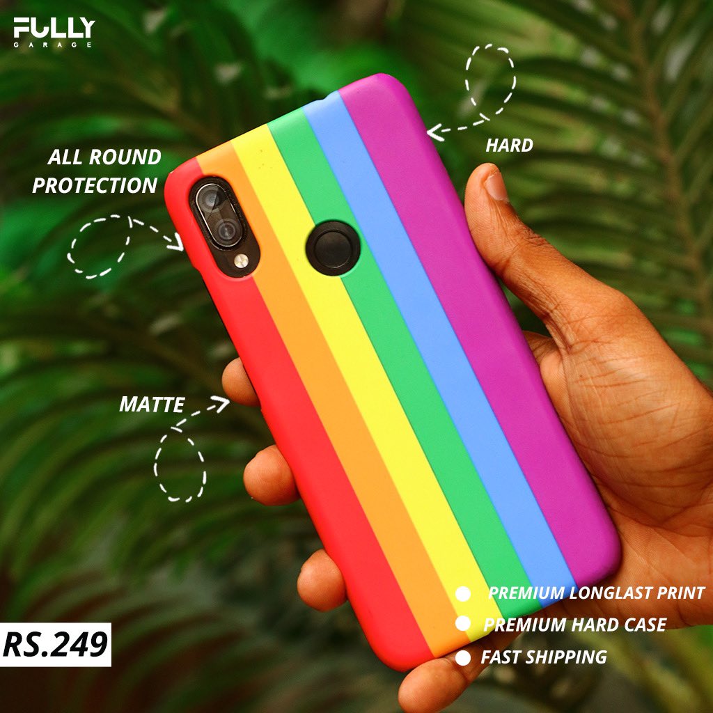 GarageFully's tweet image. For the colorful case, we've got all the colors of the rainbow case.

Shop now your favourite rainbow case

#fullygarage #rainbowcase #mobilecase #phonecover #phonecasecover #colorfulcase