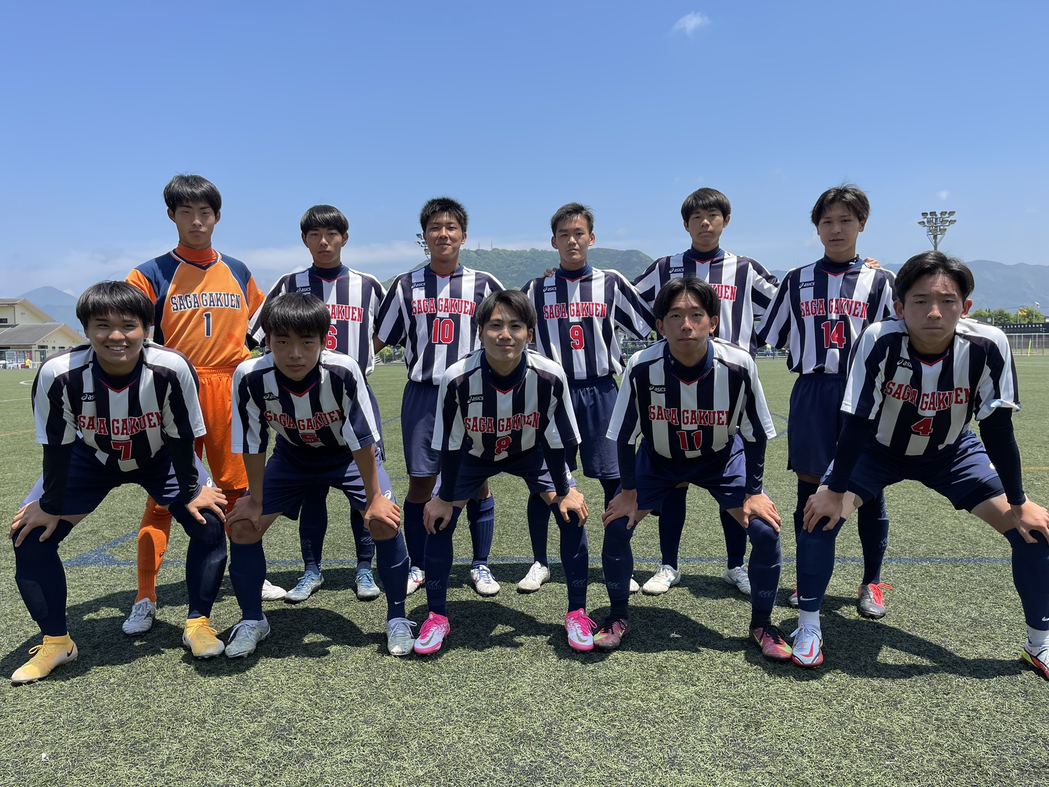 佐賀学園 縦縞の勇者たち Pharaoh サガンリーグ一部 Vs佐賀東 0 2 応援ありがとうございました T Co Wepj75qlty Twitter