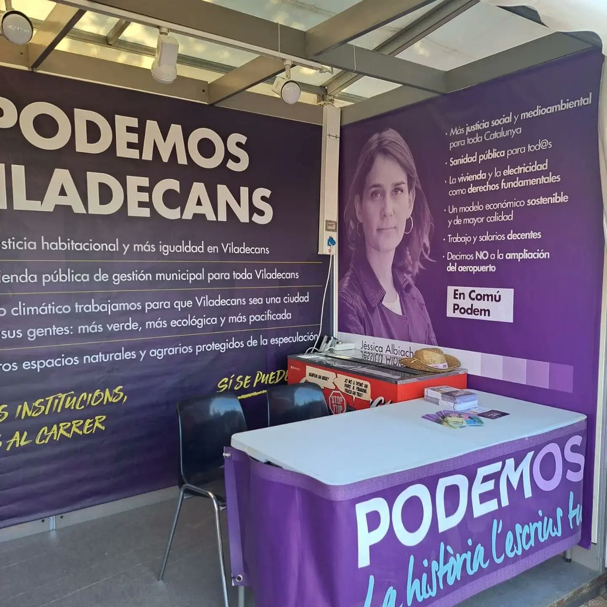 PodemVila_'s tweet photo. Ja tenim tot a punt per la 50a edició de la nostra tradicional Fira de Sant Isidre. Teníem moltes ganes de Fira i tenim moltes ganes de veure-us. Us esperem a tots/es!!
#Viladecans
#firasantisidre
#mostradentitats https://t.co/CzSw38V1Me