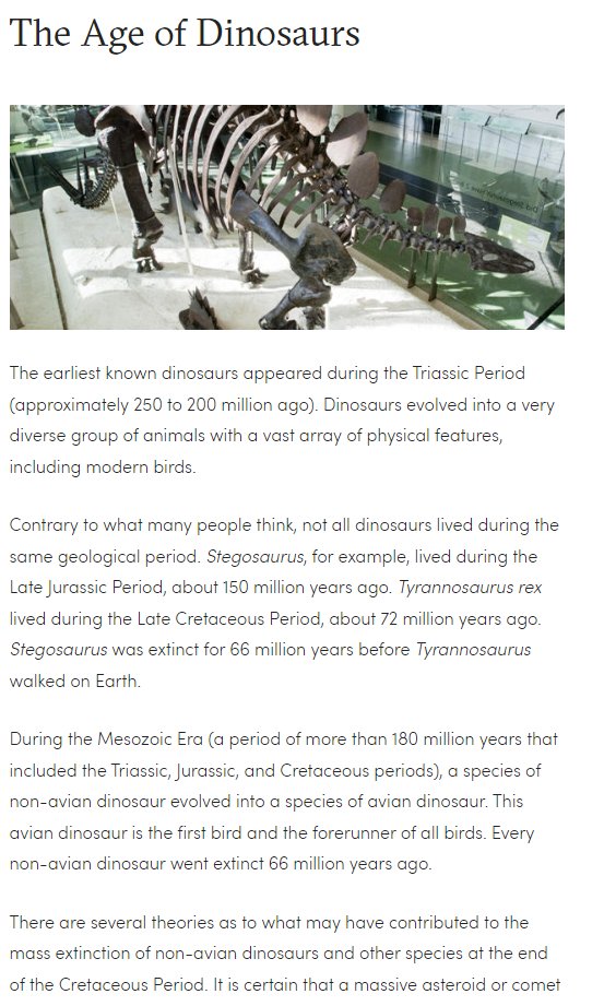 BossMedia027's tweet photo. Do you know dinosaur lived for about 200 to 250 million years🤯😱. Read on the article below to find out more😀 https://t.co/SKTEWLbPqb
