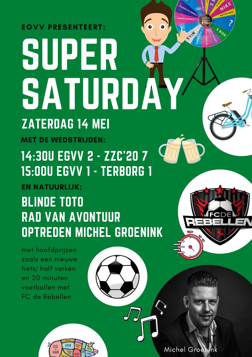 EGVV_Gelselaar's tweet photo. Tot vanmiddag! EGVV 1 - @VVTERBORG 1 #supersaturday EGVV 2 - @Zzc20V 7 zat https://t.co/5gho6kfCcs