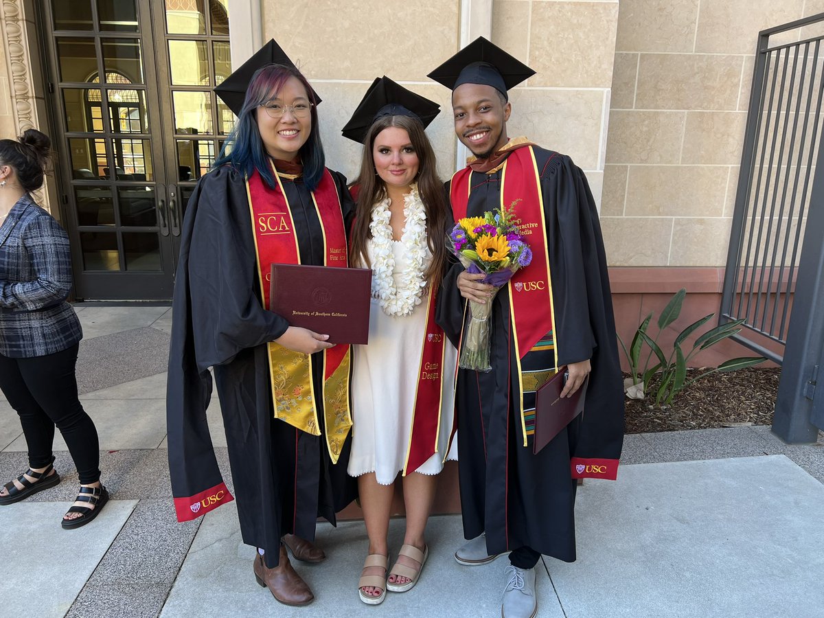 Congrats to my cohort! #USCGrad