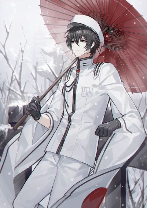 雪見てるの? 
