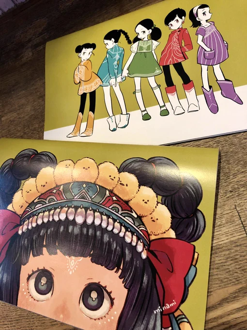 グラフィックさん()から貰ってたポイントで一冊イラストまとめ本作った〜基本的にオリジナルイラストだけど気に入ってるファンアートも少し入れたよ。予備までいただいてしまってありがとうございます 