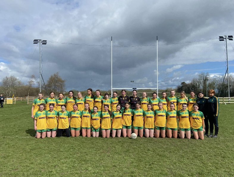 The very best of luck to our U16 ladies Cora Doherty, Rionach Doherty, Orla Molloy &amp; Caoimhe Early, Jessica Gallagher, Ava Caulfield, Eve Boyle Carr who are playing Monaghan in the Ulster final today