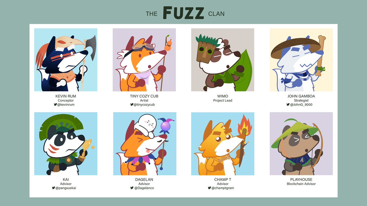 So many people are sleeping on @Fuzzy_Fighters ! Amazing team with <a href="/kevinrum/">Kevin Fuzz</a> <a href="/pangxuekai/">Kai | ฅ^◡ ⩊ ◡^ฅ</a> and <a href="/champtgram/">champ 💫</a>❤️🚀 I have won more WL here than in any other DC e.g. <a href="/TheDriftNFT/">THΞ DR!FT</a> <a href="/CthulhuCA22/">CthulhuArmageddon2022</a> <a href="/bricktopians/">Bricktopians - (Abnormal Studios)</a> <a href="/CheebieVerse/">Cheebiez</a> @centralandnft as to mention only a few #NFTCommunity #NFT