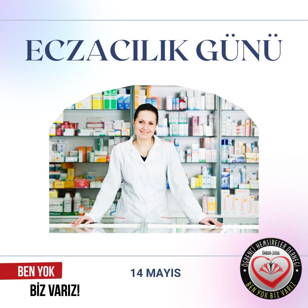 ohder2006's tweet photo. Ülkemizde her yıl, akademik eczacılık eğitiminin başladığı 14 Mayıs tarihi, Eczacılık Günü olarak kutlanmaktadır. 
.
.
.
.
.
#ohder #benyokbizvariz #benyokbizvarız #birhemşirebinlercehayat #hemşire 
#hemşirelik #eczacılıkgunu https://t.co/2anGOUCkrO