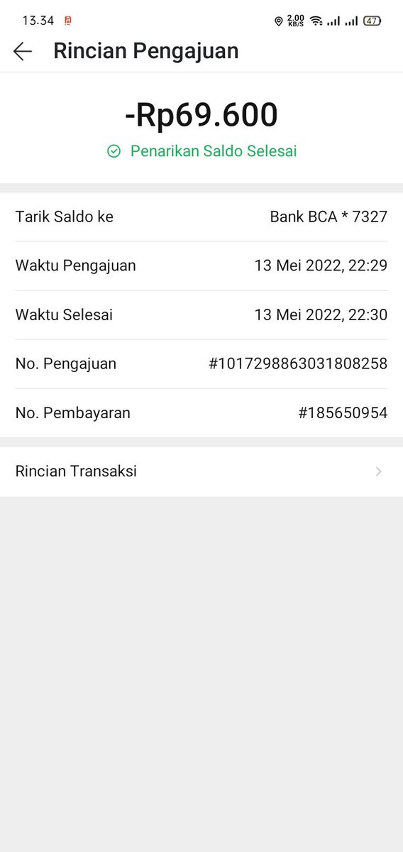 Hann1511's tweet photo. Halo admin @HaloBCA saya narik saldo ke bca dari shopee tapi uangnya ga masuk masuk nih min, keterangan di shopee nya udh berhasil min, help I need the money https://t.co/GNnd38i3vH