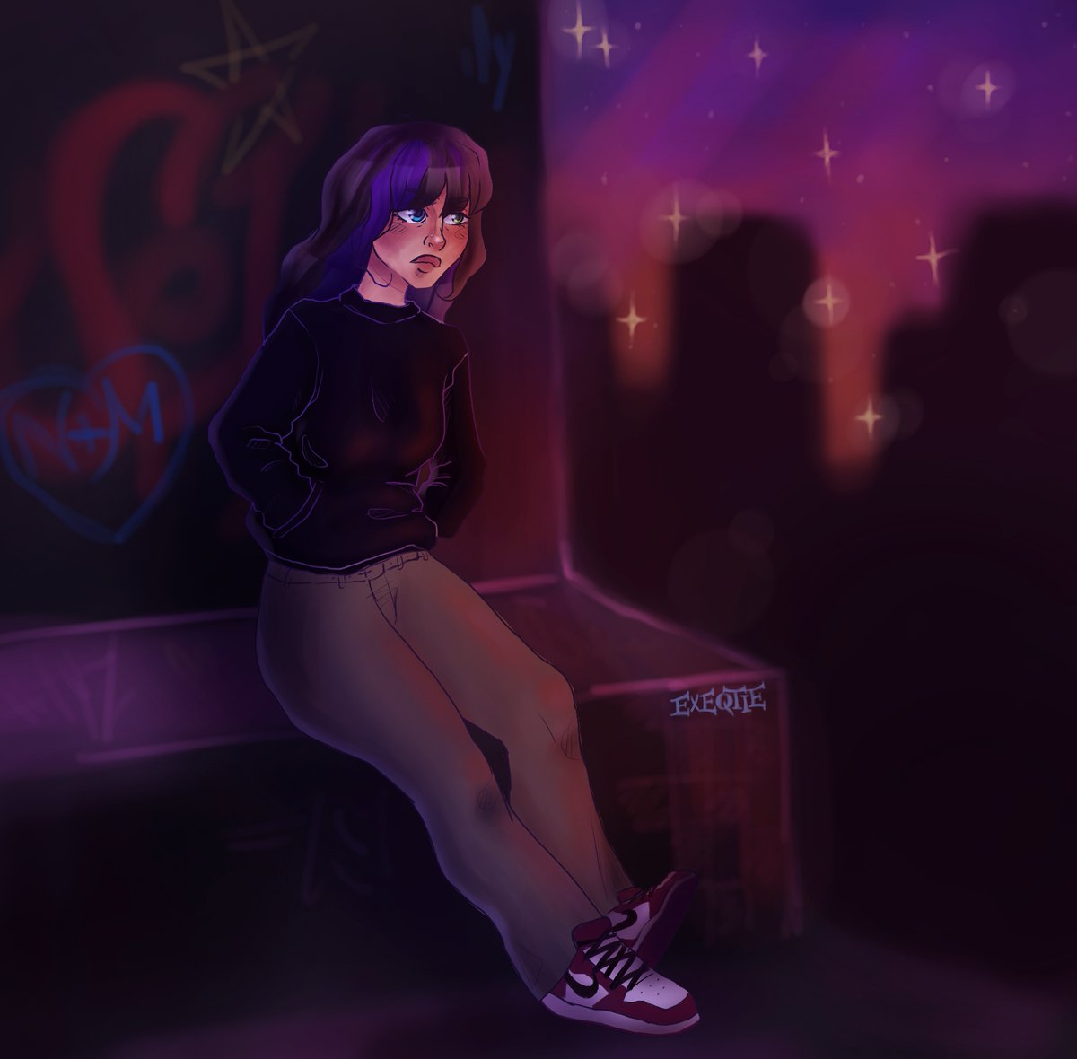 3xqt1e's tweet photo. <3 
#illustration #artwt #digitalart #krita https://t.co/YPYggaIuxs
