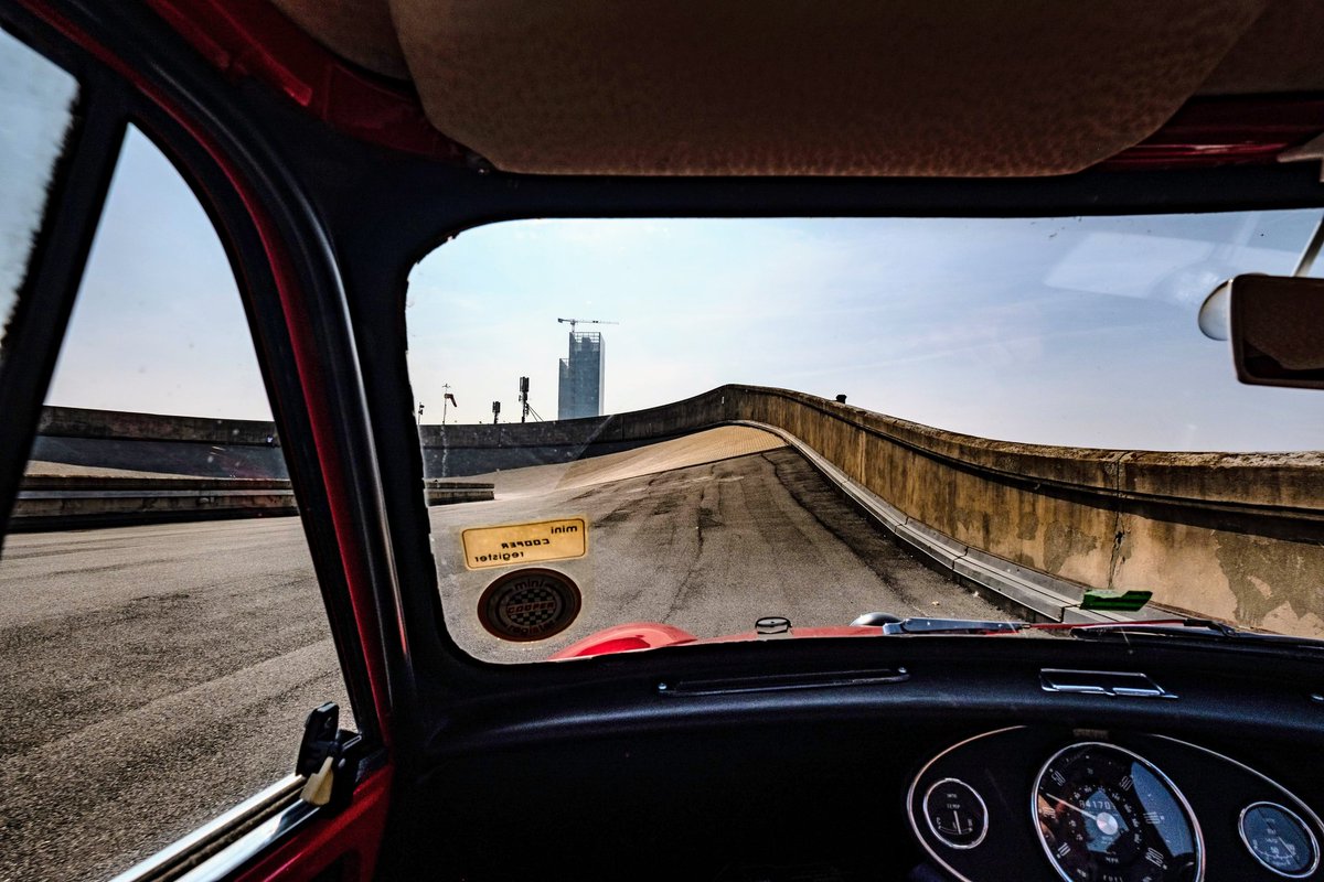 NeilBurgess's tweet photo. Who else is trying to spot #ItalianJob locations in the #eurovision coverage?
The #ViewFromTheMini is from our trip to #Turin with the @EtypeClub . @themichaelcaine eye view of the #Lingotto
#italy #theitalianjob #film #miniadventure #mini #minicooper #minicoopers #cooper https://t.co/tippqgnPI9