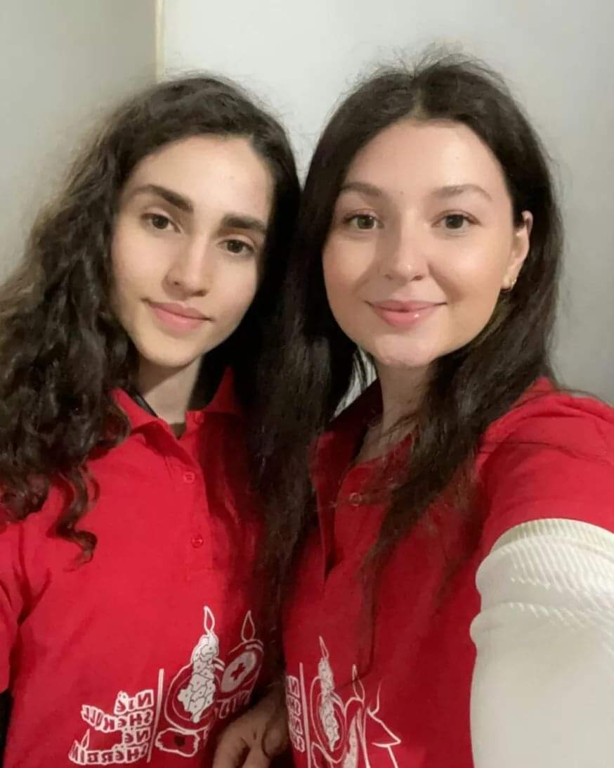 RedCrossAlbania's tweet photo. #SaturdayMotivation: Gilda and Kimberli are volunteers at Durrës Red Cross branch involved in activities of #HealthinEmergencies programme.

❓What motivates them
🎙The work with their peers in schools to raise awareness and provide useful&amp;practical information. 
#GirlsPower 💪⛑ https://t.co/FJfdQwVyN5