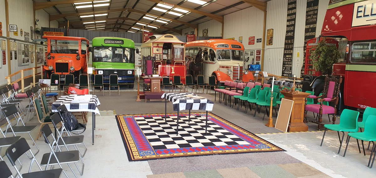 An absolutely brilliant consecration last Saturday. Thanks everyone for coming! And thank you immensely to the staff at the Oxford Bus and Morris Motors Museum for being so accommodating oxfordbusmuseum.org @OxfordshirePGL
