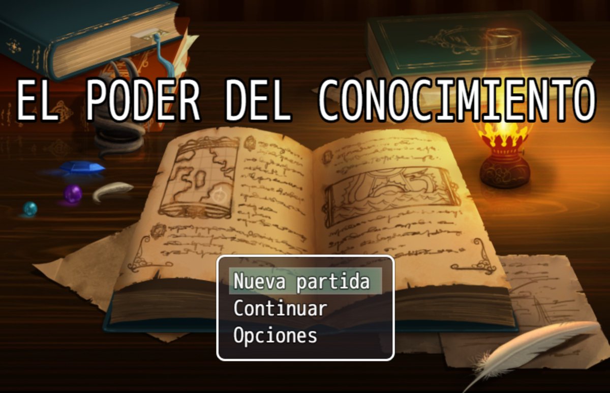 quiquesubi's tweet photo. Mi #gamificación de este curso para lengua de 6ºEP es #ElPoderdelConocimiento. He creado mi propio videojuego con #rpgmaker en el que encontramos los contenidos a trabajar en cada tema para investigarlos y repasamos otras materias. 
🔗https://t.co/7vb40jnFTM
#RetosEscuela21 https://t.co/vFLjcXNxOH