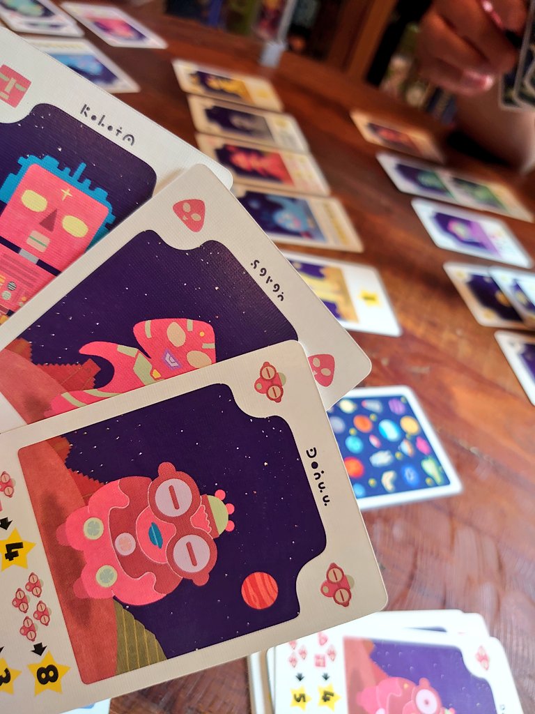 #ラララうちゅう ♪

短時間で面白い‼️
けど、楽しくて何度もやっちゃうから短時間で終わらない😂❤️

超シンプルで、
超ジレンマ👍️
たのし～👽️🛸💫