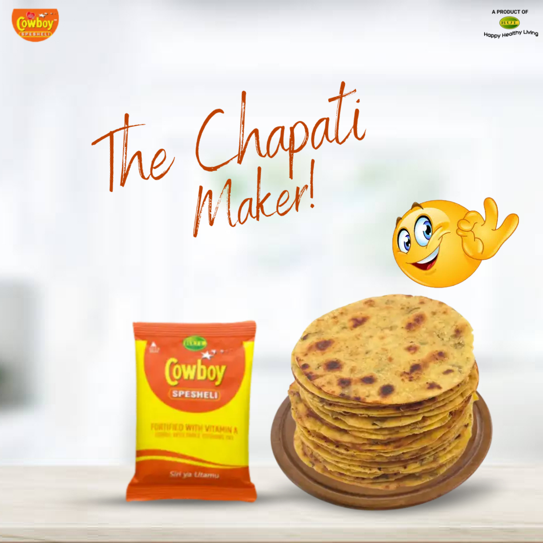 BidcoUganda's tweet image. For the Love of Chapati drop an Emoji☺
And for the Chapati Maker Cowboy pouch 🧡
#CowboyMeals #Food #BidcoUganda