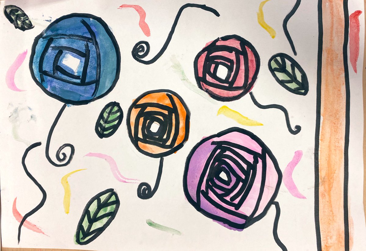 LuntsHeathY4's tweet photo. @LuntsHeathSch Beautiful Charles Rennie Mackintosh inspired Rose Art completed in 4L this week! 🤩🌹💚#WeAreArtists #ArtMatters #Year4 #Team4L #PrimaryArt @LHP_Year1H @ArtsPrimary https://t.co/idQRWLi14e