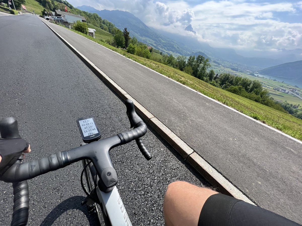 Bike riding in Switzerland 🇨🇭 ☀️