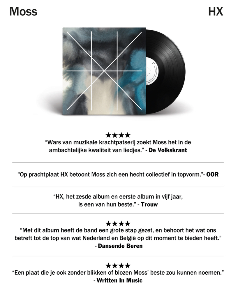 Ondanks alles zijn het vruchtbare tijden bij Excelsior. Zo verscheen vorige week het pièce de résistance van <a href="/mosstheband/">MOSS</a>. HX is ‘r in diverse configuraties; verkrijgbaar bij de goeie winkels en direct bij de makers op hun concert vanavond  in <a href="/TiVre_Utrecht/">TivoliVredenburg</a>. Gaat dat zien.