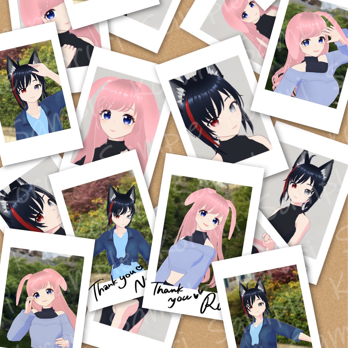 small_lzl's tweet photo. 🐈‍⬛🐇 🐈‍⬛🐇 🐈‍⬛🐇 🐈‍⬛🐇 🐈‍⬛
"Nero &amp; Rose  polaroids"

 Nero (black cat) &amp;
             Rose (pink rabbit)

Please 💖&amp;RT
Come and see them
         at the link 🥰
🐇 🐈‍⬛🐇 🐈‍⬛🐇 🐈‍⬛🐇 🐈‍⬛🐇 

https://t.co/EqE8tuyrrh

#NFT #nftart #NFTdrop
#NFTJapan #JPNNFT
#NeroxRose #polaroid
#kemonomimi https://t.co/z0RpSm5YXc
