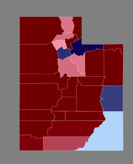 It's the 2040 United States Presidential election, between Republican Senator Josh Hawley of Missouri and Democratic Senator Jon Ossoff of Georgia

These are the results in Utah, who wins? https://t.co/xFCgrxzTI7 https://t.co/7rDwmHBfOe