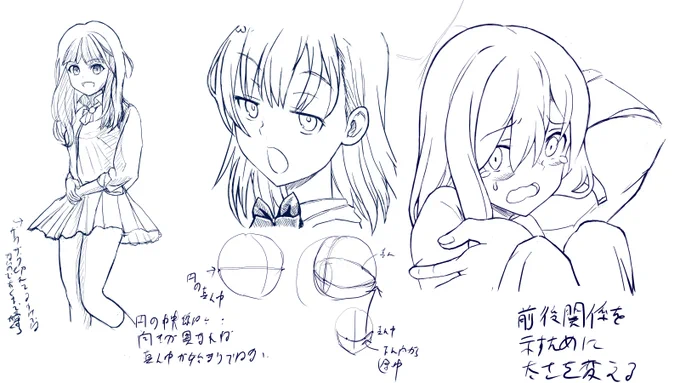 今週はクイックスケッチやジェスドロとは別に模写練を主にしました(一番左は違うけど)。これまでは適当にそれっぽく真似ていただけですが、完全再現目指して線の意味を一つ一つ考えながら模写しました。どうしてこうなのか?を考えながらやるのは疲れるけど勉強になりますー。 
