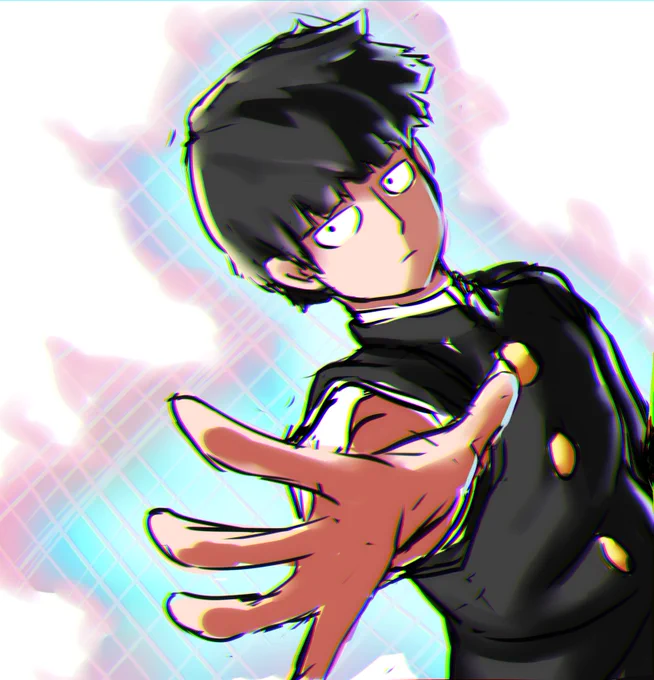 モブサイコ3期おめでとう落書き#モブサイコ100  #イラスト #影山茂夫誕生祭2022 