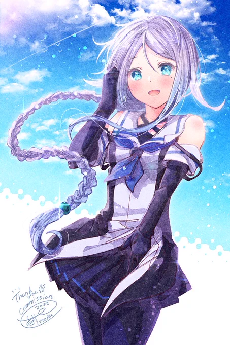 白露型駆逐艦一番艦「海風」 #艦これ 
