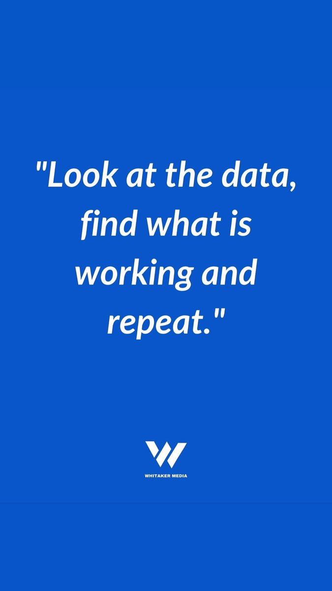 Do what works!

#Marketing