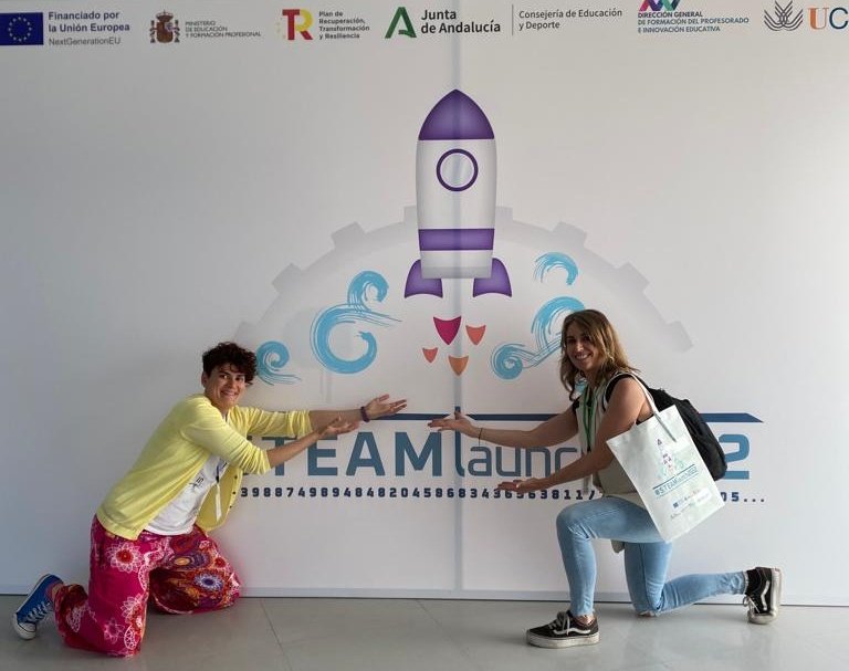 ¡Motivadas!
Gracias #steamlaunch2022 por iluminar y llegar a tanta gente con las experiencias maravillosas que hemos podido ver en estas jornadas.

<a href="/Posidoniaceip/">Posidoniaceip</a> llegaremos con pilas cargadas.

En las próximas podríamos ser nosotras....
<a href="/agarver871/">Ana García Vera</a> <a href="/almuville/">almudena villegas</a> <a href="/krol_albmar/">Carolina Albalat Mar</a>