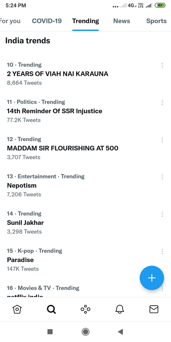 msmemes12's tweet photo. Yes 12 on trending

MADDAM SIR FLOURISHING AT 500 https://t.co/8WHBULQgmH
