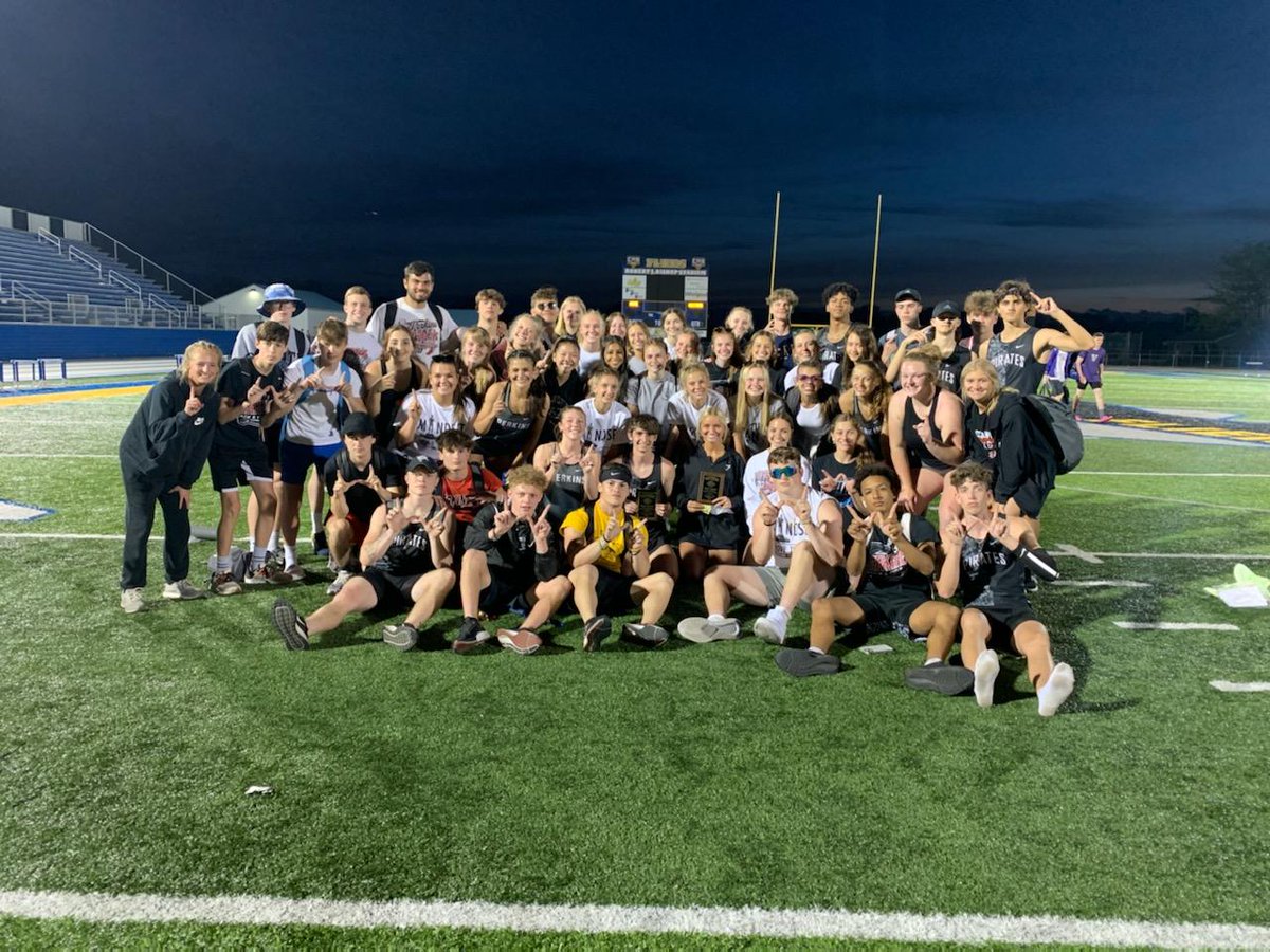 PiratesTrack's tweet photo. SBC Champions 🏆 Perkins  Boys &amp; Girls.   Girls scored 189.5 points,  Boys 165.5! https://t.co/eDEA4cshM8