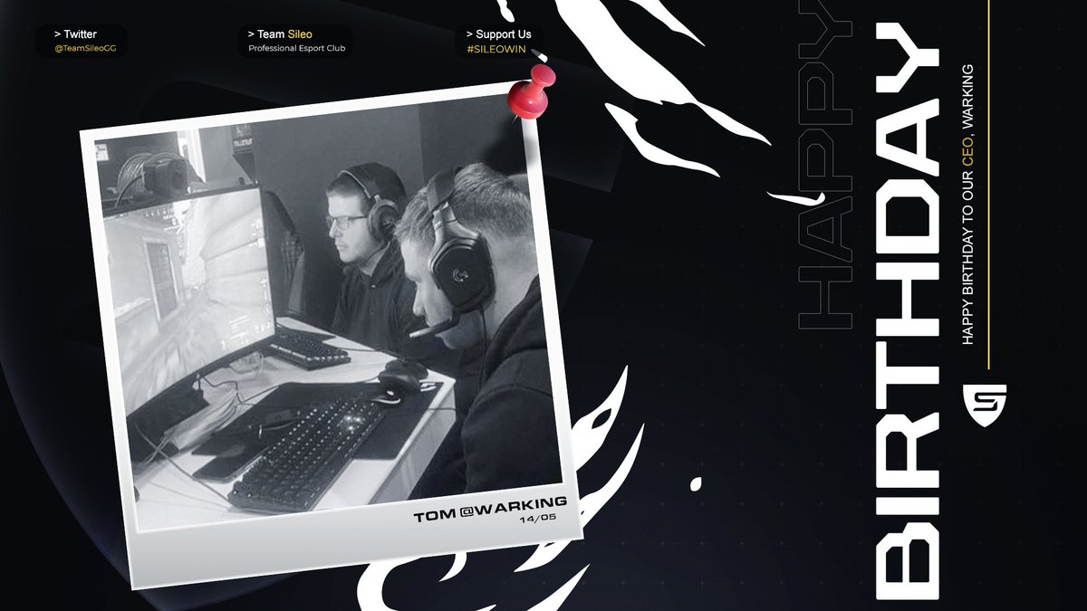 TeamSileoGG's tweet image. C'est l'un de nos CEO préférés, @WarkingCEO : joyeux anniversaire ! 🎉🥳