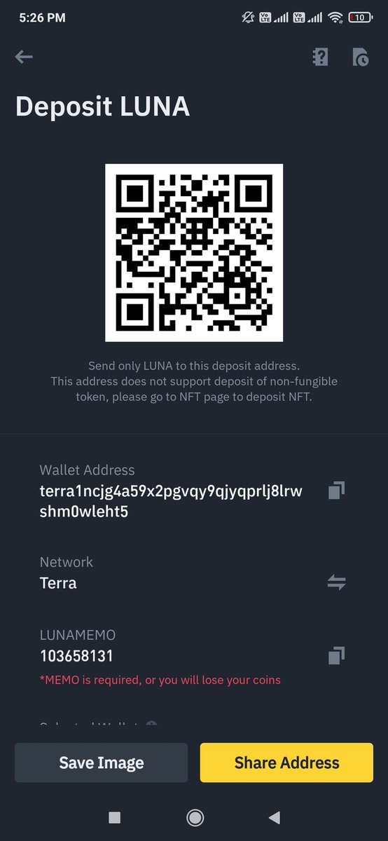 SatishP81286589's tweet photo. @ShibInform A am very big loss please send me luna this address https://t.co/C5elJUZ7hV